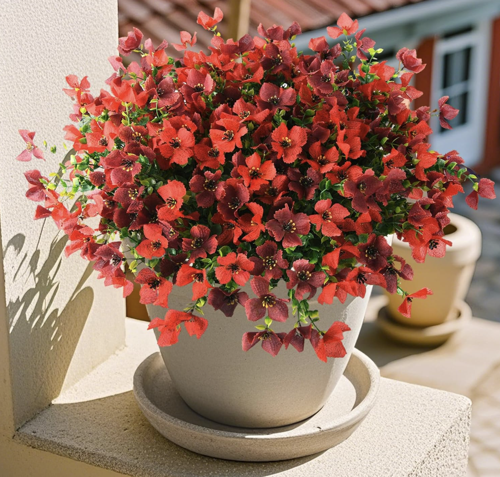 UV-resistant faux plants!